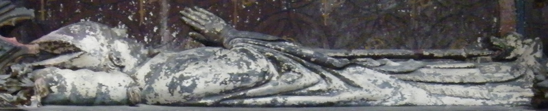 France Amiens Cathedral - Notre Dame Simon de Goncans 1335 bishop of Amiens